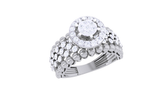 LR90397- Jewelry CAD Design -Rings, Fancy Collection