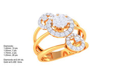 LR90399- Jewelry CAD Design -Rings, Fancy Collection