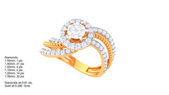 LR90403- Jewelry CAD Design -Rings, Fancy Collection