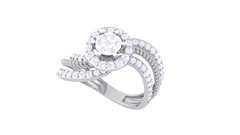 LR90403- Jewelry CAD Design -Rings, Fancy Collection