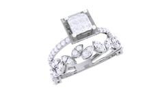 LR90405- Jewelry CAD Design -Rings, Fancy Collection