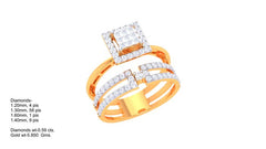 LR90414- Jewelry CAD Design -Rings, Fancy Collection