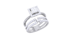 LR90414- Jewelry CAD Design -Rings, Fancy Collection