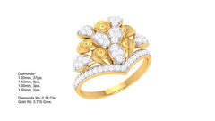 LR90435- Jewelry CAD Design -Rings, Fancy Collection