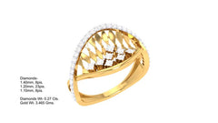 LR90443- Jewelry CAD Design -Rings, Fancy Collection