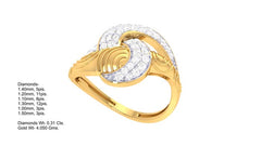 LR90446- Jewelry CAD Design -Rings, Fancy Collection