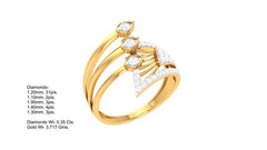 LR90456- Jewelry CAD Design -Rings, Fancy Collection