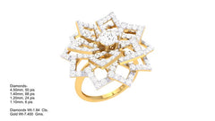 LR90474- Jewelry CAD Design -Rings, Fancy Collection