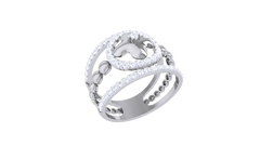 LR90479- Jewelry CAD Design -Rings, Fancy Collection