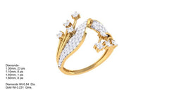 LR90509- Jewelry CAD Design -Rings, Fancy Collection