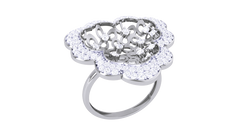 LR90527- Jewelry CAD Design -Rings, Fancy Collection