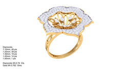 LR90528- Jewelry CAD Design -Rings, Fancy Collection