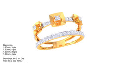 LR90545- Jewelry CAD Design -Rings, Fancy Collection