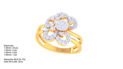 LR90553- Jewelry CAD Design -Rings, Fancy Collection