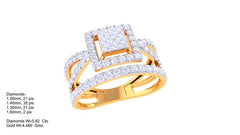 LR90563- Jewelry CAD Design -Rings, Fancy Collection