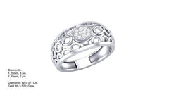 LR90656- Jewelry CAD Design -Rings, Fancy Collection