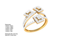 LR90729- Jewelry CAD Design -Rings, Fancy Collection