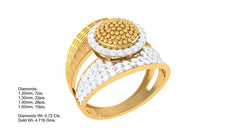 LR90734- Jewelry CAD Design -Rings, Fancy Collection