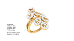 LR90743- Jewelry CAD Design -Rings, Fancy Collection