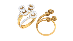 LR90752- Jewelry CAD Design -Rings, Fancy Collection