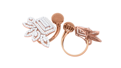 LR90754- Jewelry CAD Design -Rings, Fancy Collection