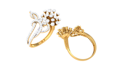 LR90757- Jewelry CAD Design -Rings, Fancy Collection