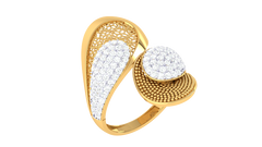 LR90758- Jewelry CAD Design -Rings, Fancy Collection