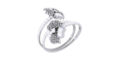 LR90765- Jewelry CAD Design -Rings, Fancy Collection