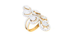 LR90768- Jewelry CAD Design -Rings, Fancy Collection