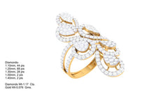 LR90768- Jewelry CAD Design -Rings, Fancy Collection