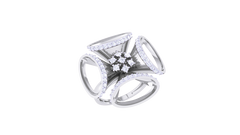 LR90835- Jewelry CAD Design -Rings, Fancy Collection