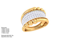 LR91008- Jewelry CAD Design -Rings, Fancy Collection