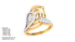 LR91023- Jewelry CAD Design -Rings, Fancy Collection