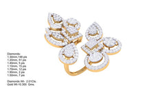 LR91051- Jewelry CAD Design -Rings, Fancy Collection