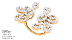 LR91055- Jewelry CAD Design -Rings, Fancy Collection