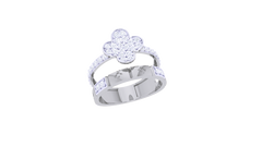 LR91237- Jewelry CAD Design -Rings, Fancy Collection