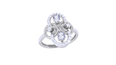 LR91273- Jewelry CAD Design -Rings, Fancy Collection