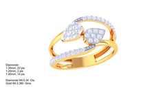 LR91302- Jewelry CAD Design -Rings, Fancy Collection