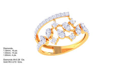 LR91303- Jewelry CAD Design -Rings, Fancy Collection