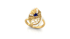 LR91803- Jewelry CAD Design -Rings, Fancy Collection