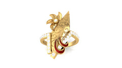 LR91805- Jewelry CAD Design -Rings, Fancy Collection