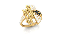 LR91806- Jewelry CAD Design -Rings, Fancy Collection