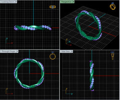 LR92407- Jewelry CAD Design -Rings, Fancy Collection