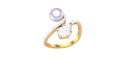 LR91660- Jewelry CAD Design -Rings, Fancy Collection, Pearl Collection, Light Weight Collection