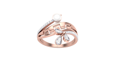 LR90043- Jewelry CAD Design -Rings, Fancy Collection, Pearl Collection