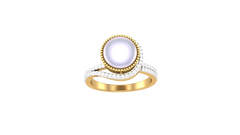 LR91655- Jewelry CAD Design -Rings, Fancy Collection, Pearl Collection