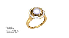 LR91657- Jewelry CAD Design -Rings, Fancy Collection, Pearl Collection