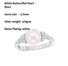 LR91662- Jewelry CAD Design -Rings, Fancy Collection, Pearl Collection