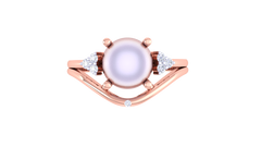 LR91663- Jewelry CAD Design -Rings, Fancy Collection, Pearl Collection