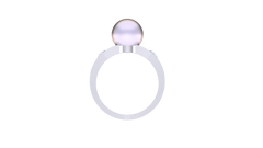 LR91665- Jewelry CAD Design -Rings, Fancy Collection, Pearl Collection